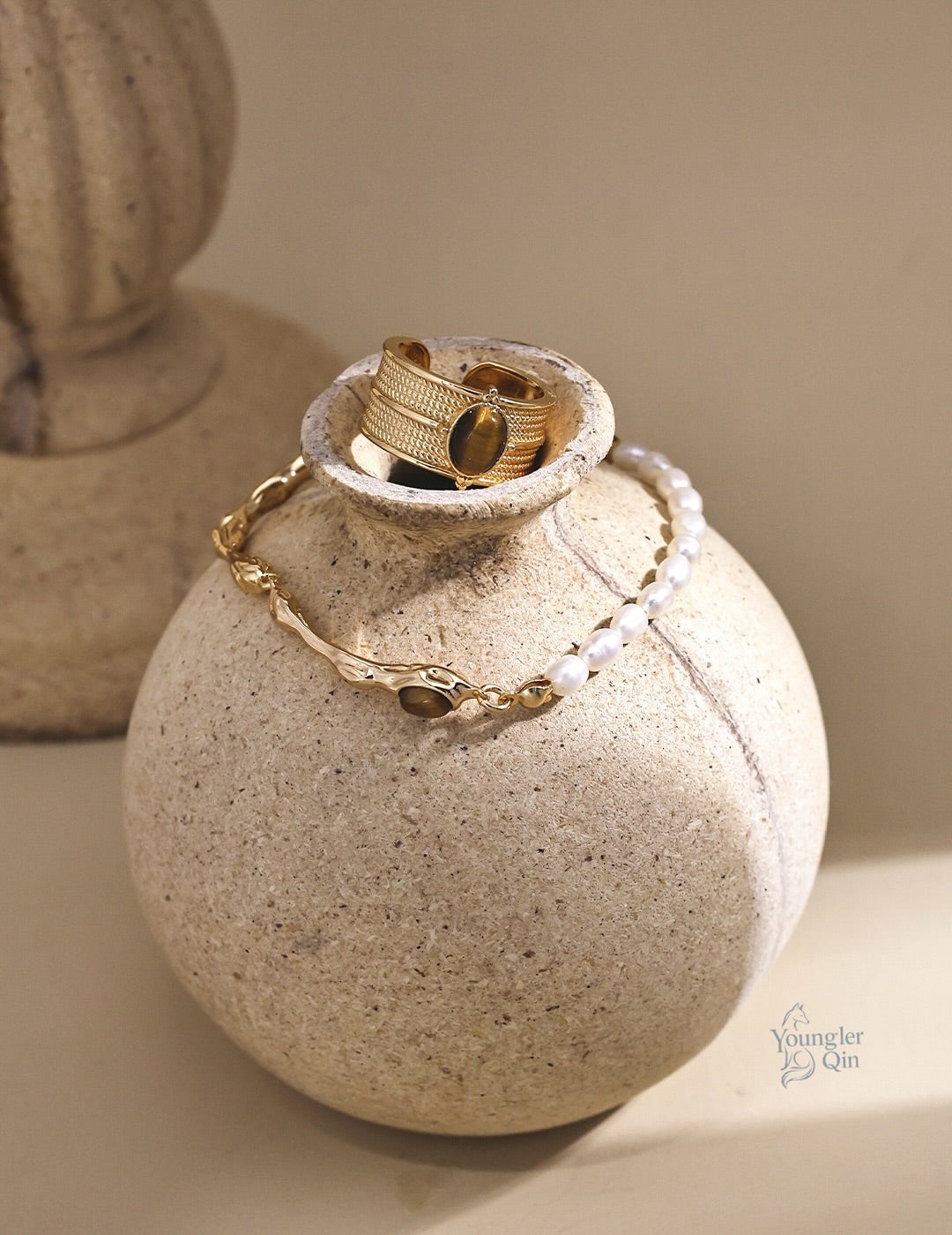 Modern Natural Bead Chain