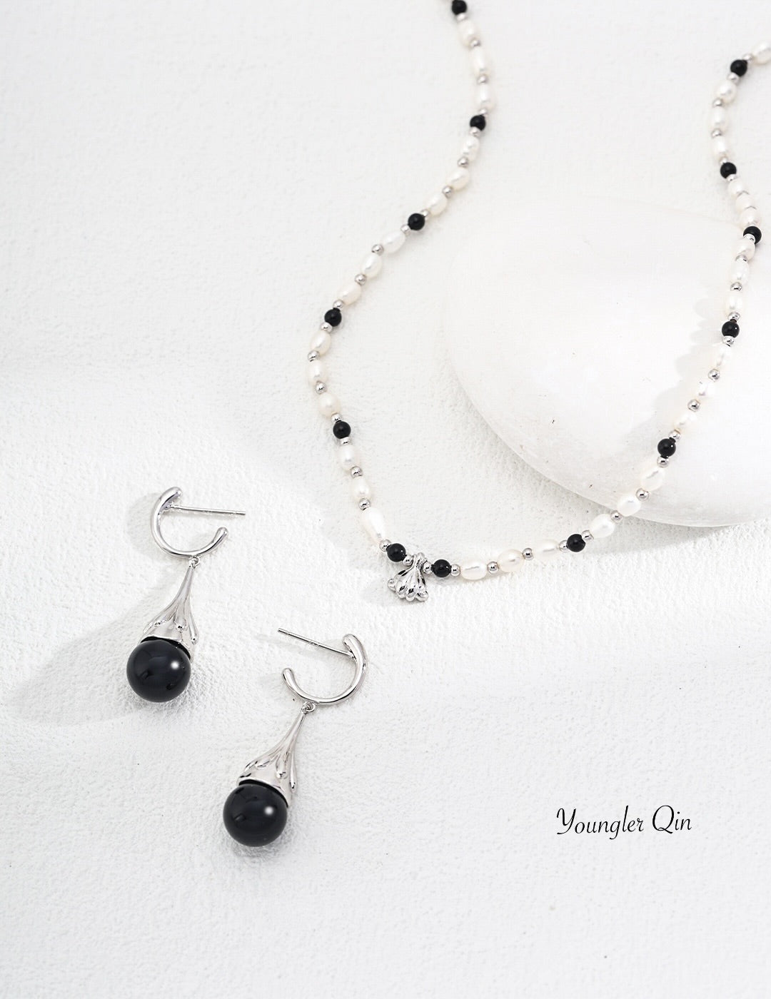 Teardrop Gem Drop Earrings