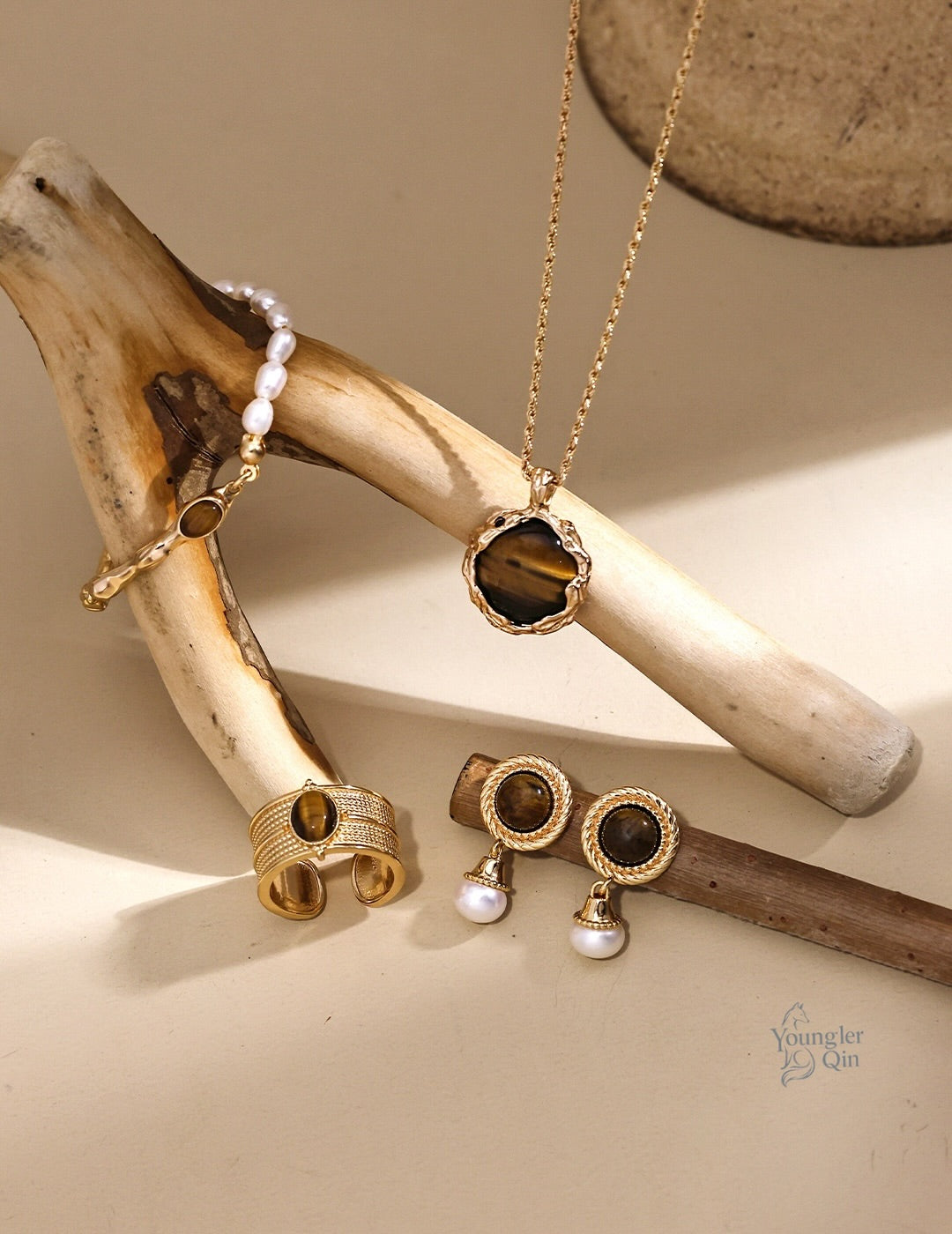 Modern Natural Bead Chain