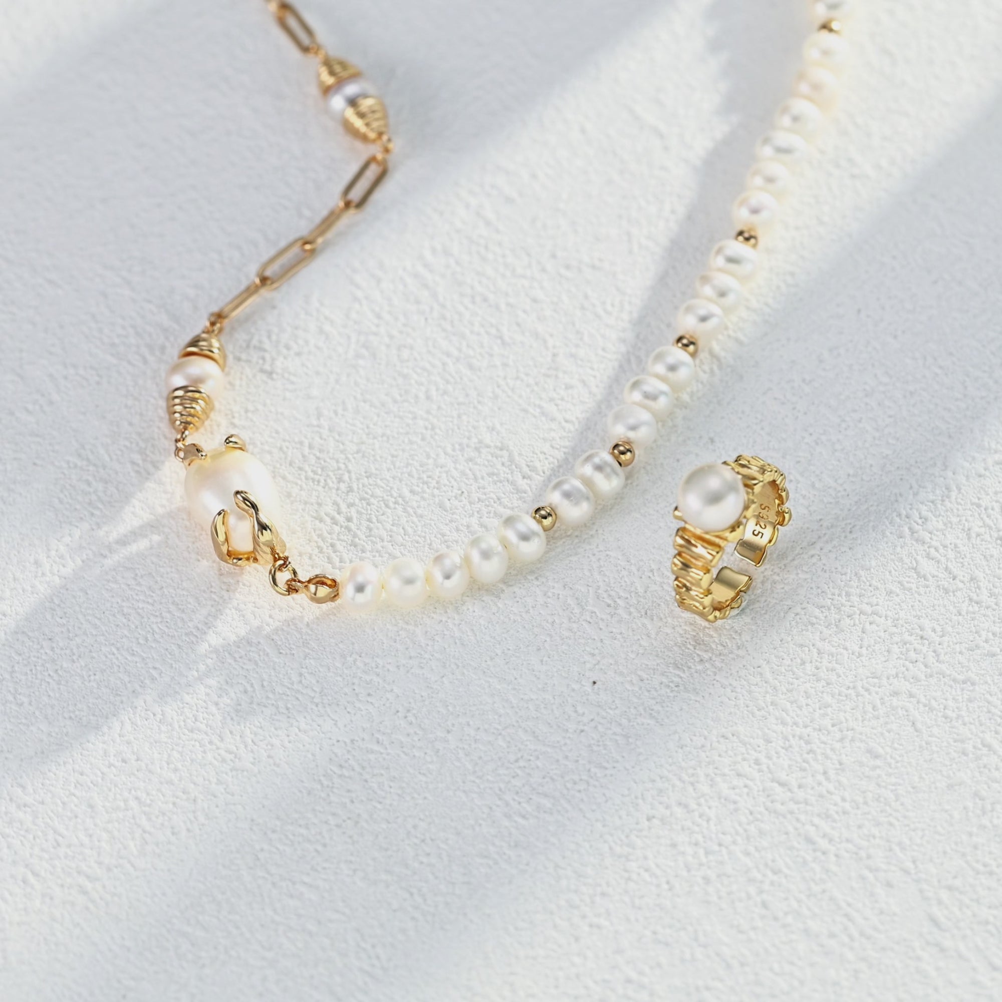 Pearl Chain Necklace