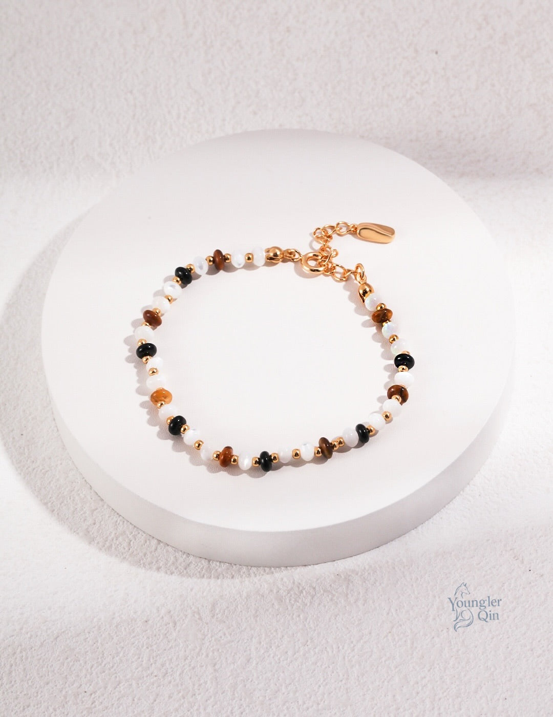 Tiger Eye Beaded Bracelet