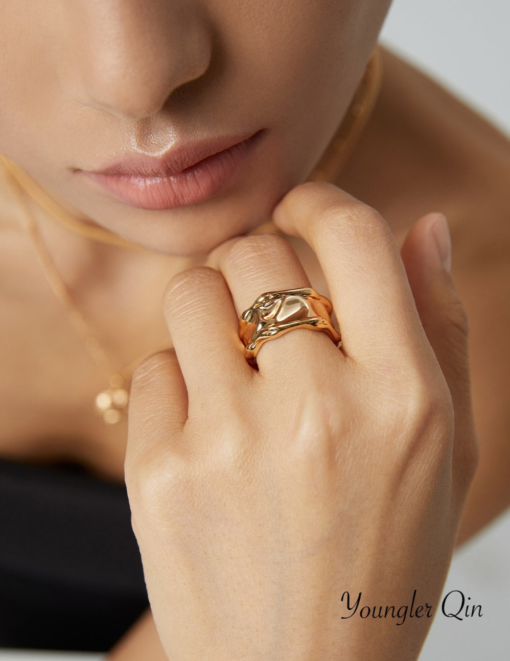 Ripple Open Ring