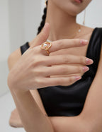 Pearl Sculpt Ring