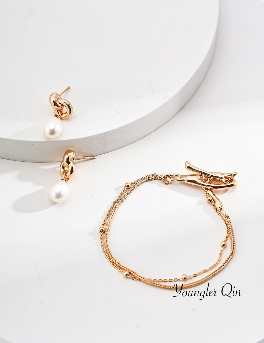 Dual-Tone Multi-Strand Bracelet