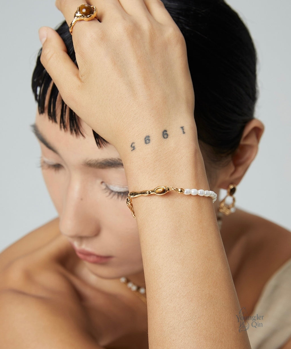 Modern Natural Bead Chain