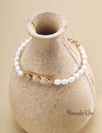 Pearl Charm Bracelet
