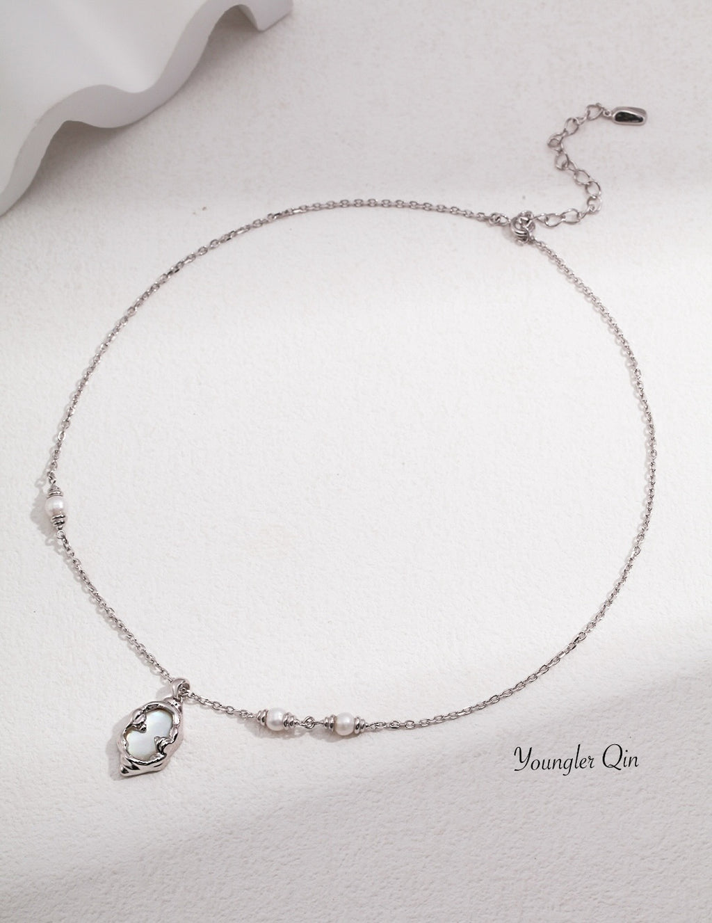 Lava Flow Pearl Necklace