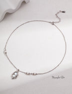 Lava Flow Pearl Necklace