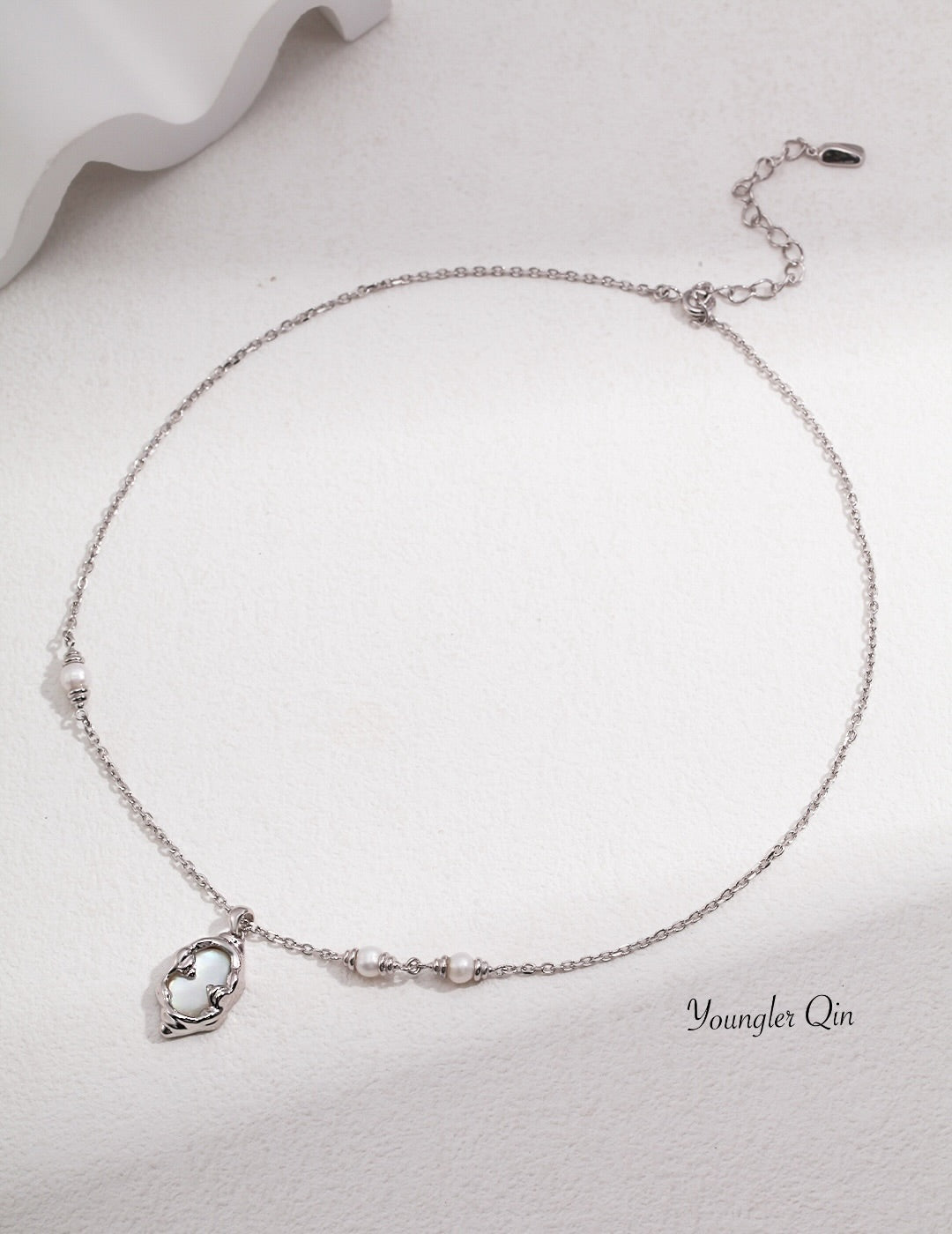 Lava Flow Pearl Necklace