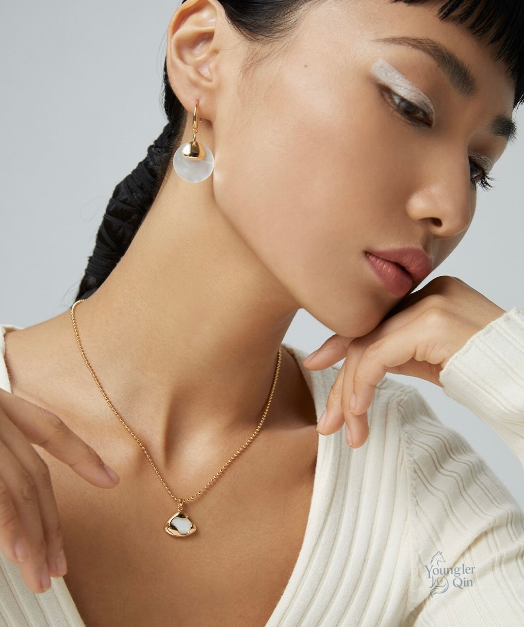 Mother-of-Pearl Earrings