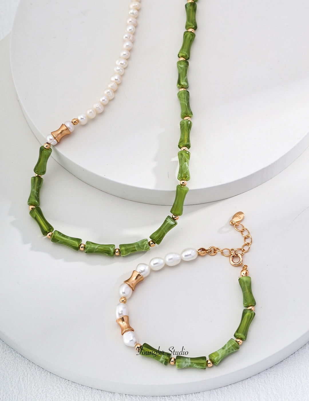 Floral Pearl Strand
