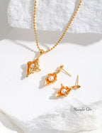 Shell Pearl Earrings
