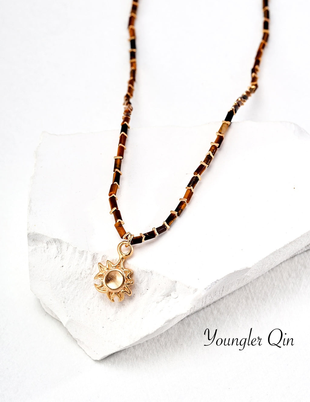 Sunflower Pendant Necklace