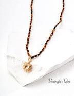 Sunflower Pendant Necklace