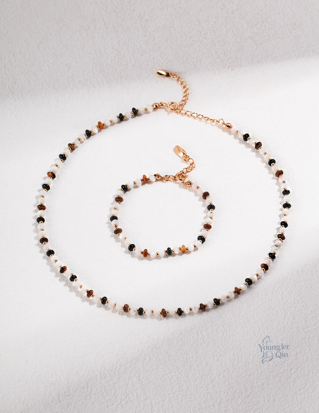 Tiger Eye Beaded Bracelet