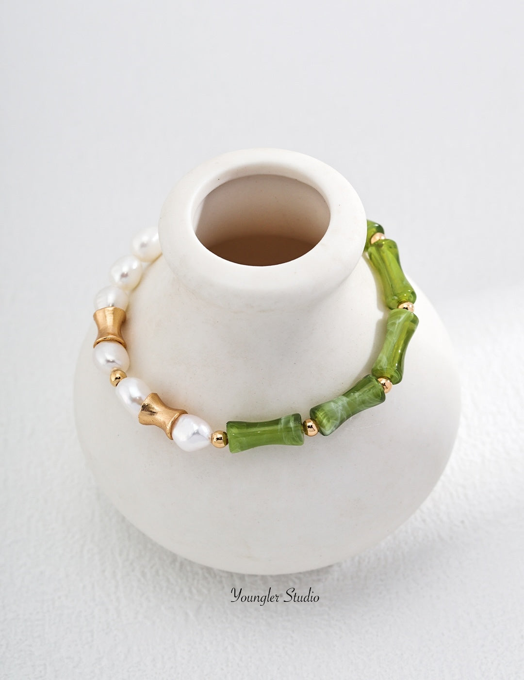 Floral Pearl Strand