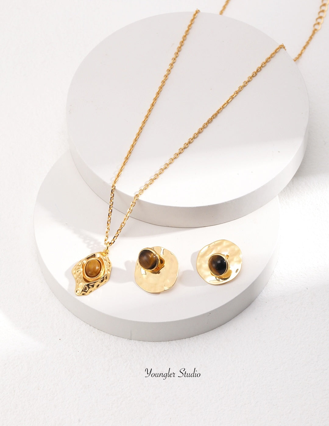 Solar Tiger Studs