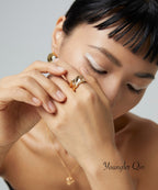 Ripple Open Ring