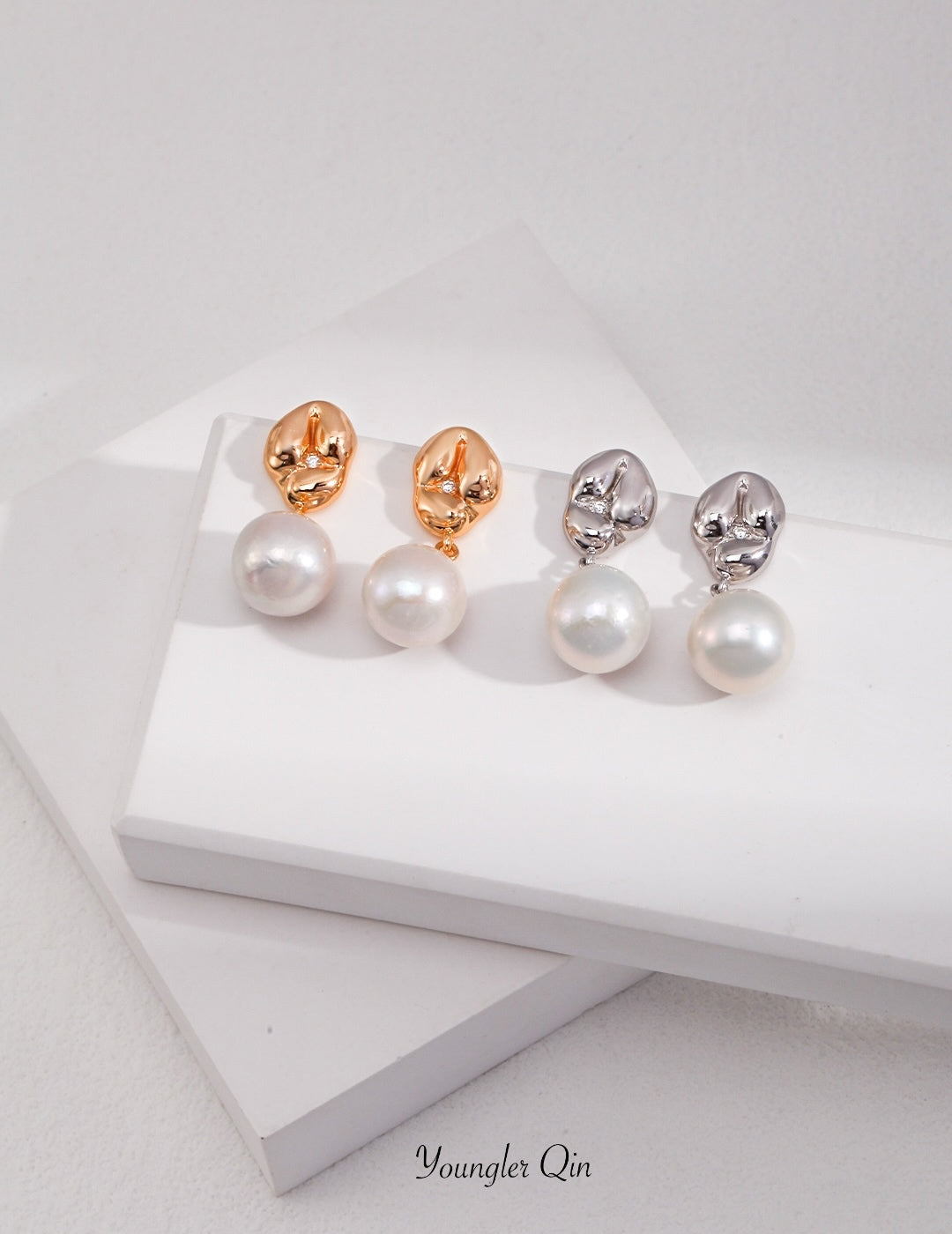 Baroque Pearl Drop Earrings