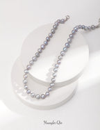 Silver Pearl Bead Strand