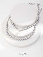 Silver Pearl Bead Strand
