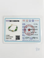 Green Agate Pearl Bracelet