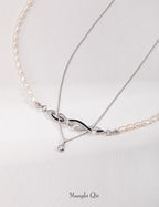Minimalist CZ Pendant Necklace