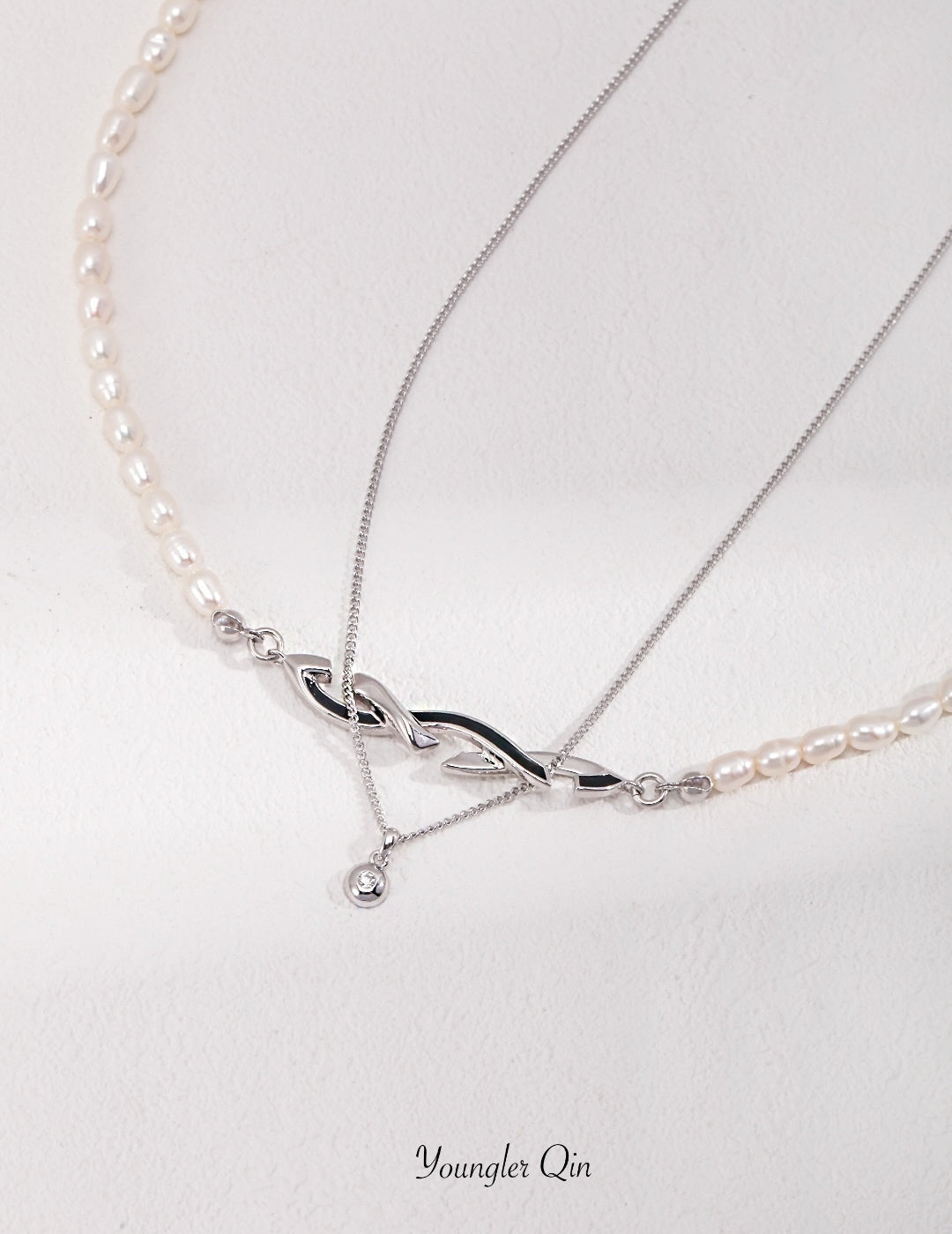 Minimalist CZ Pendant Necklace