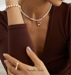 Irregular Pearl Necklace
