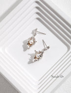 Shell Pearl Earrings