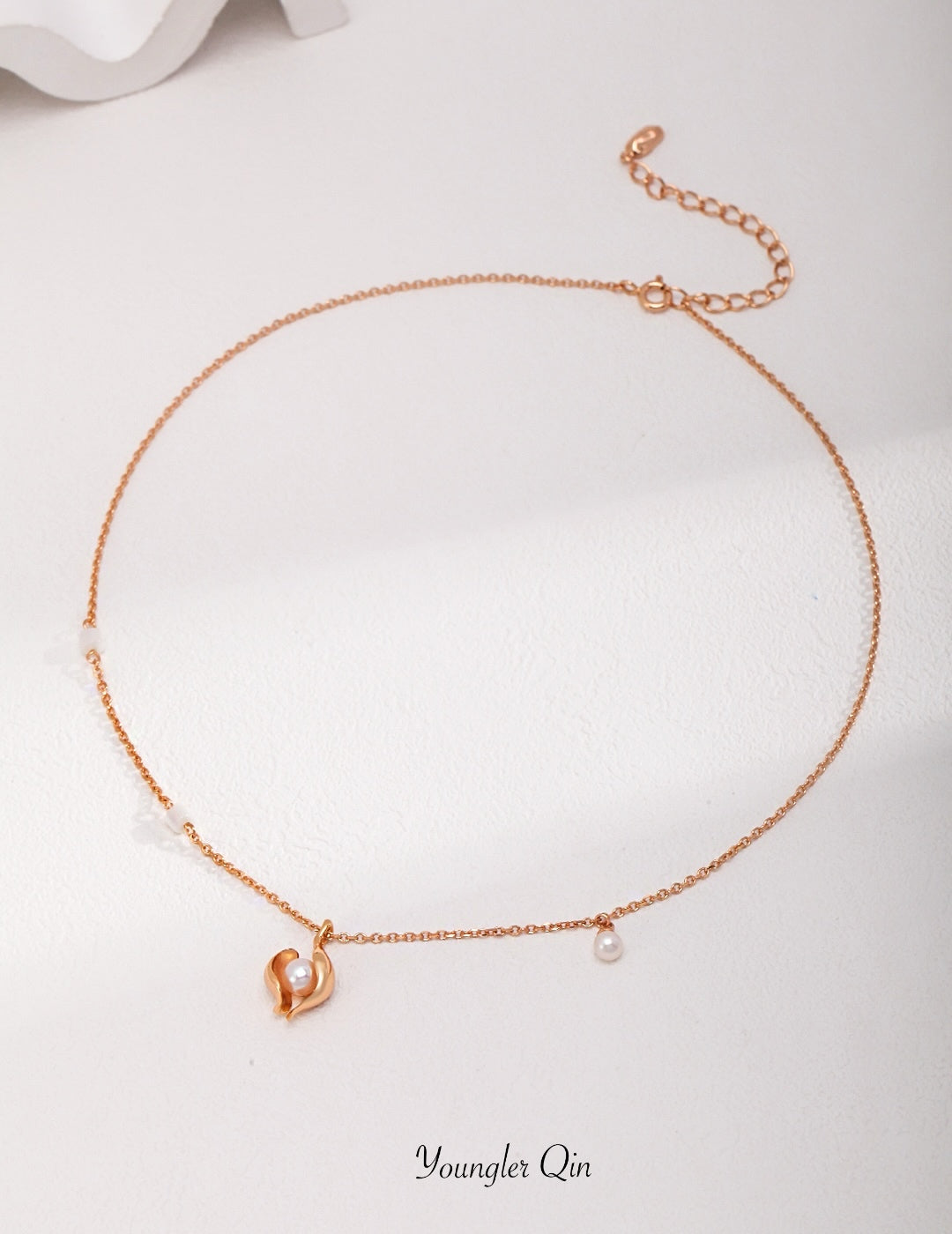 Lily Bloom Pearl Necklace