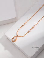 Lava Flow Pearl Necklace