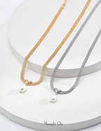 Baroque Pearl Pendant Necklace