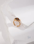 Oval Cat-Eye Ring