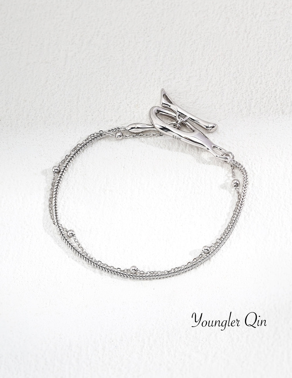 Dual-Tone Multi-Strand Bracelet