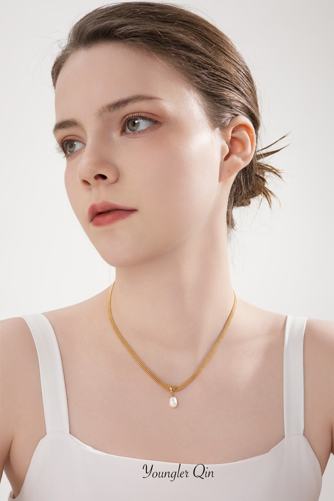 Baroque Pearl Pendant Necklace