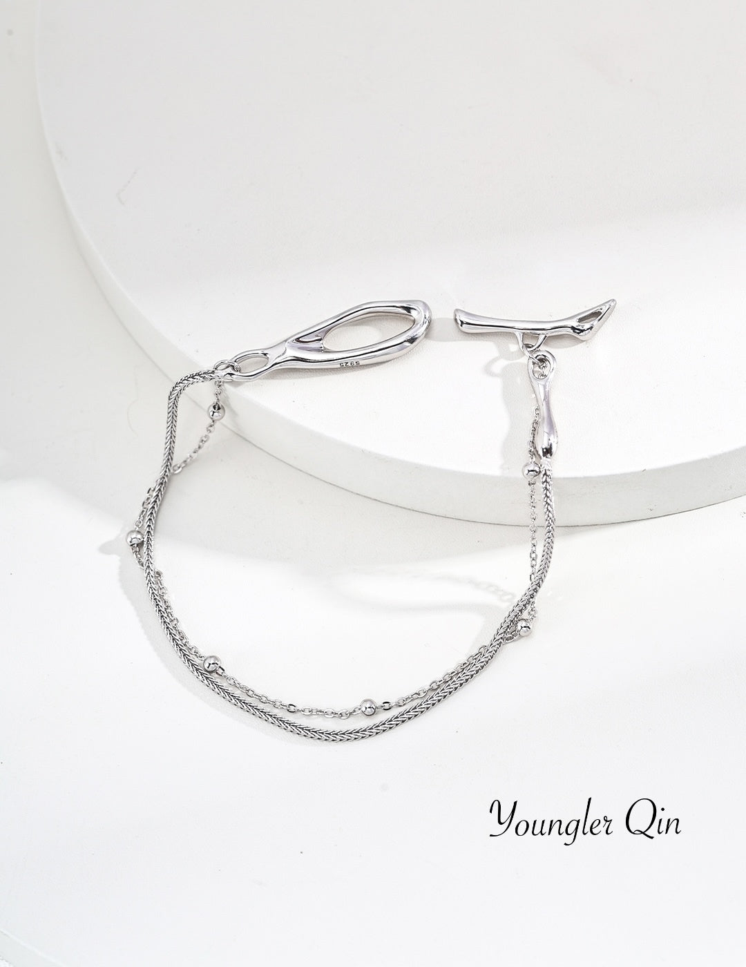 Dual-Tone Multi-Strand Bracelet
