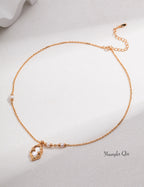 Lava Flow Pearl Necklace