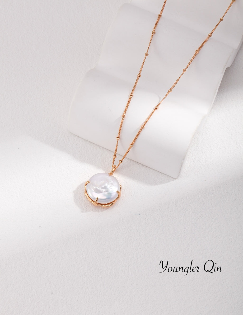 Irregular Shell Pendant