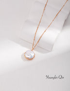 Irregular Shell Pendant