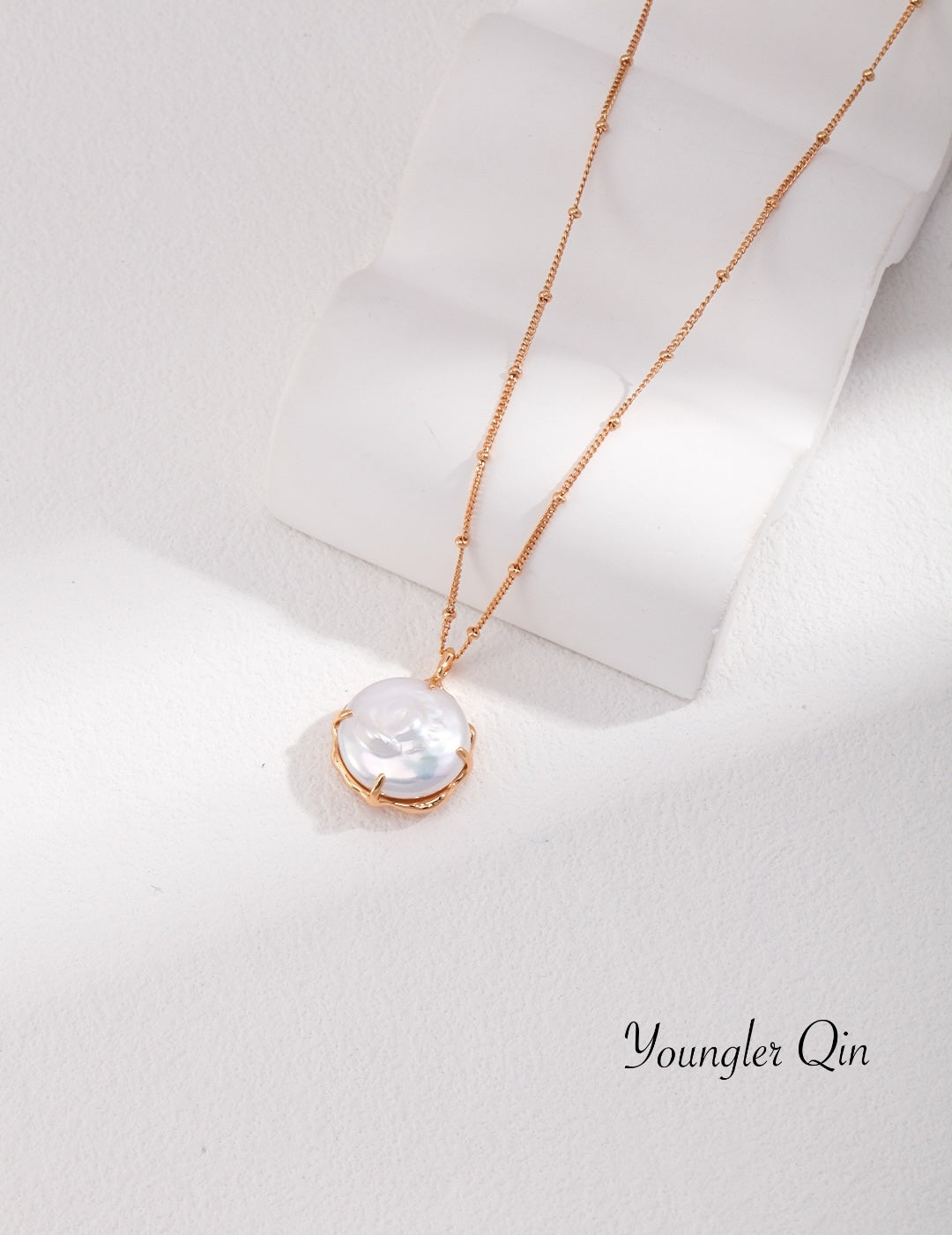 Irregular Shell Pendant