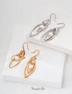 Irregular Sculptural Drop Earrings