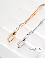 Dual-Tone Multi-Strand Bracelet