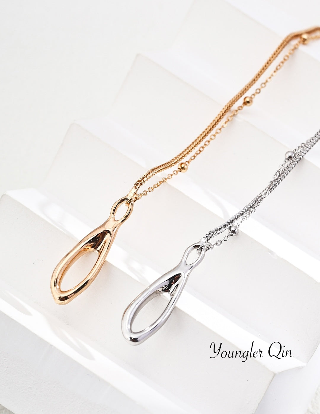Dual-Tone Multi-Strand Bracelet