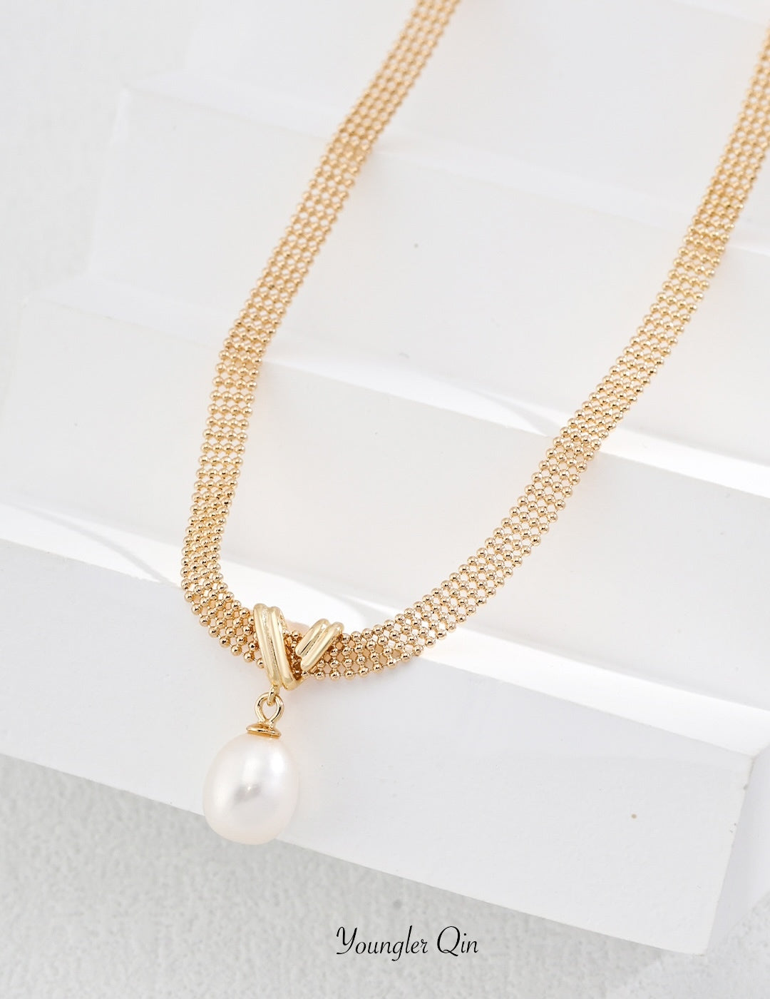 Baroque Pearl Pendant Necklace