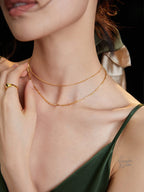Dual-Layer Minimalist Necklace