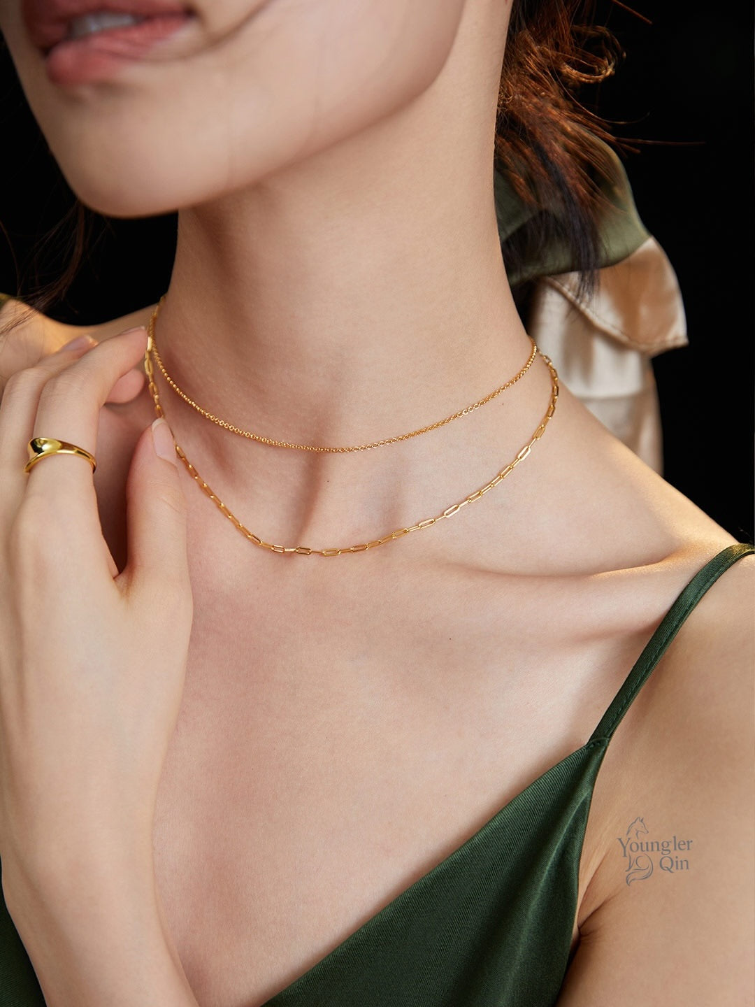 Dual-Layer Minimalist Necklace
