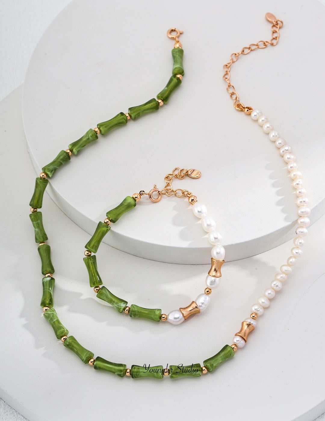 Floral Pearl Strand