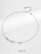 Minimalist Pearl Accent Necklace