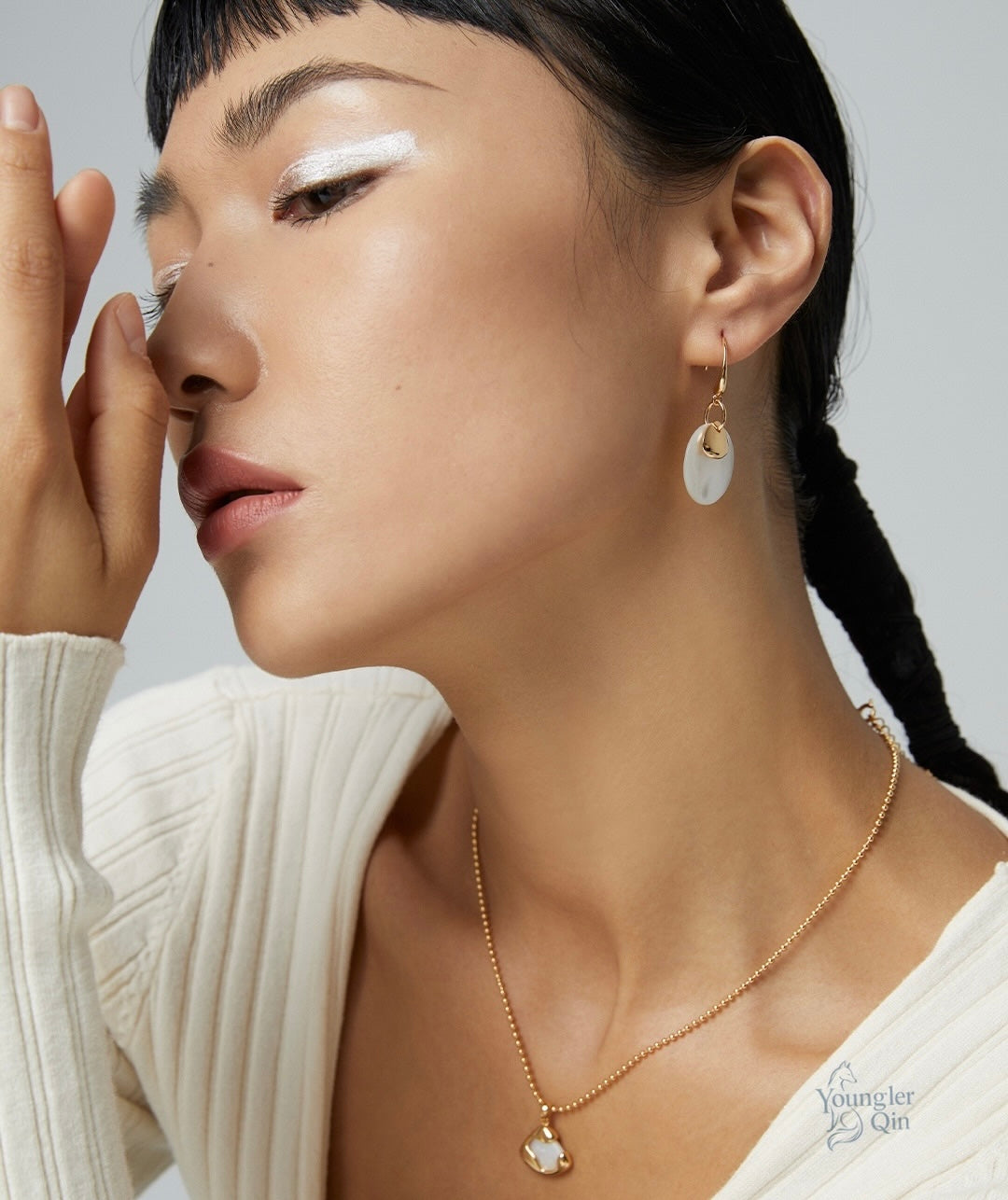 Mother-of-Pearl Earrings